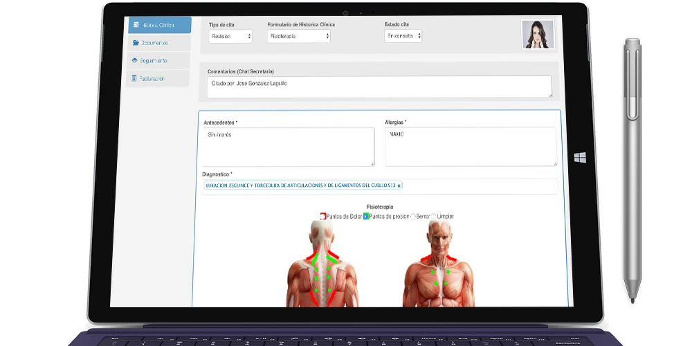 Software fisioterapia