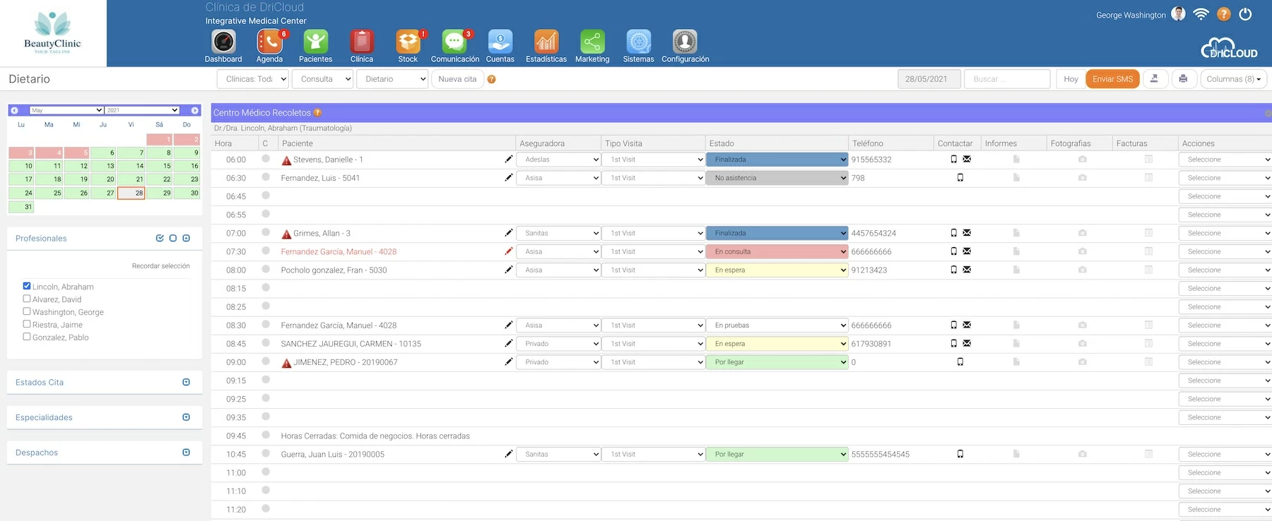 Agenda Medica consultorio